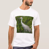 T-shirt Sandhill Crane Bird Nature Photographie (Devant)