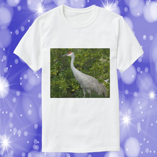 T-shirt Sandhill Crane Bird Nature Photographie