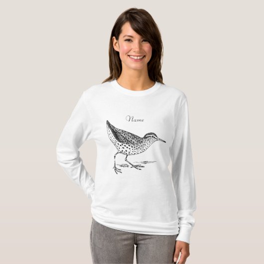 T-shirt Sandpiper Shorer Thunder_Cove (Devant entier)