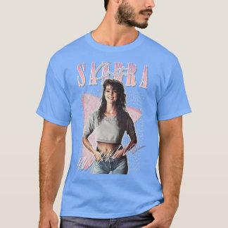 T-shirt Sandra Cretu 80s Retro Fan Art Design 1