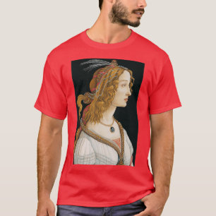 T-shirt Sandro Bottcelli peinture ancienne Renaissance