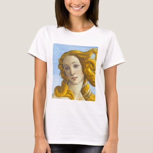 T-shirt Sandro Botticelli - Détail de la naissance de Vénu (Devant)