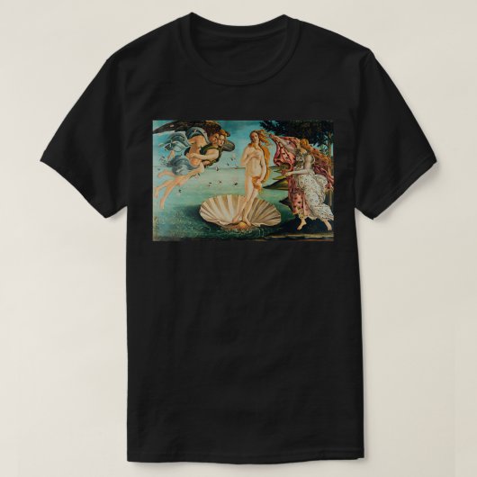 T-shirt Sandro Botticelli La naissance de Vénus La nascita (Design devant)