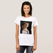 T-shirt Sandro Botticelli - Portrait de Simonetta Vespucci (Devant entier)
