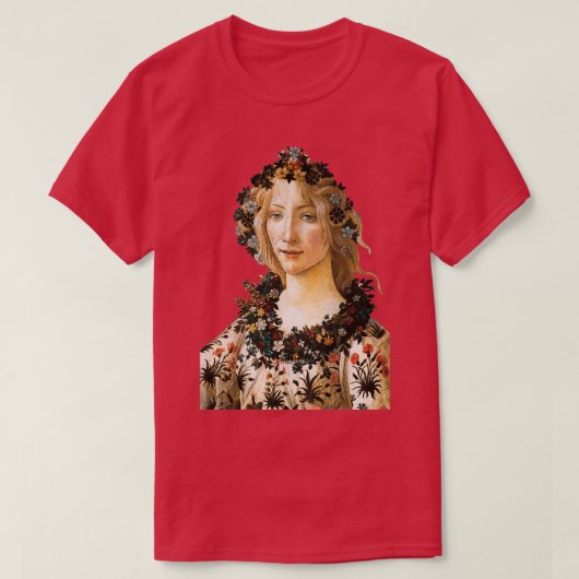 T-shirt Sandro Botticelli Primavera 1 (Design devant)