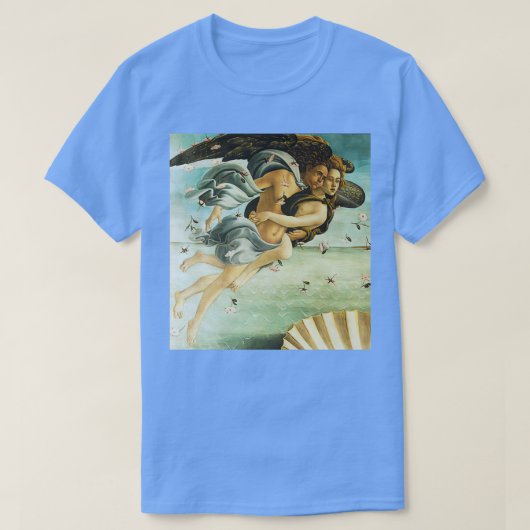 T-shirt Sandro Botticelli quotLa naissance de la Zéphie ve (Design devant)