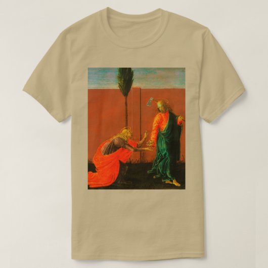 T-shirt Sandro Botticelli quotNoli Me Tangerequot (Design devant)