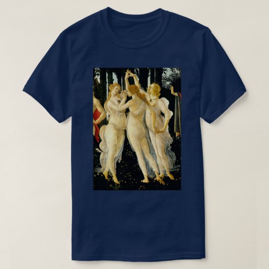 T-shirt Sandro Botticelli quotPrimavera Springquot Primave (Design devant)