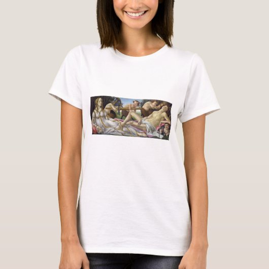 T-shirt Sandro Botticelli - Vénus et Mars (Devant)