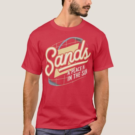 T-shirt Sands Hotel & Casino (Devant)