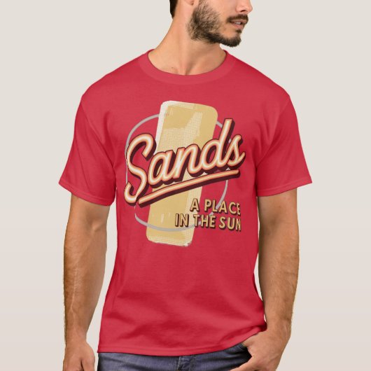 T-shirt Sands Hotel & Casino (Devant)