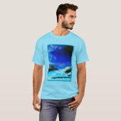 T-shirt SandSky Azul (Devant entier)