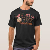 T-shirt sandwich à la crème glacée (Devant)
