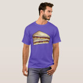 T-shirt Sandwich au beurre d'arachide et à la gelée de rai (Devant entier)