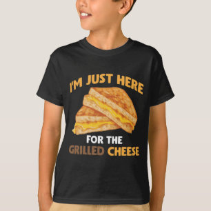 T-shirt Sandwich Au Fromage Grillé Au Fromage Au Poivre A