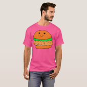 T-shirt Sandwich au poulet frit (Devant entier)