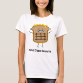 T-shirt Sandwich grillé heureux à fromage (Devant)