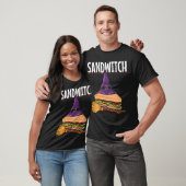 T-shirt Sandwich Halloween Pun Witch (Unisexe)