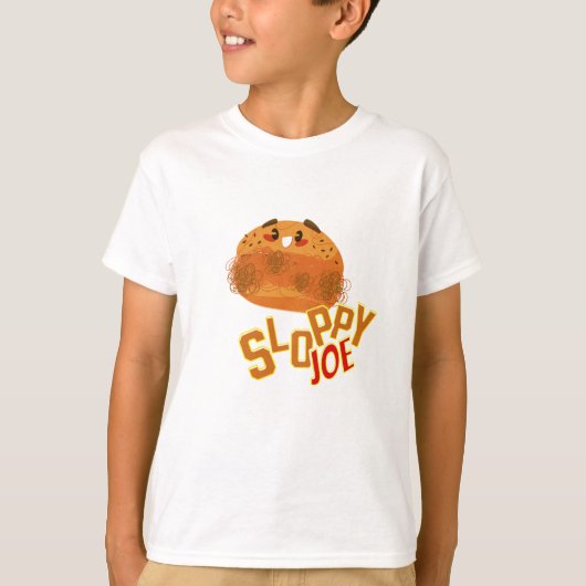 T-shirt Sandwich Joe escarpé avec drôle & mignon escarpé J (Devant)