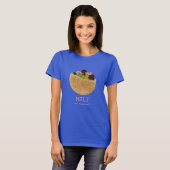 T-shirt sandwich KiniArt Falafel (Devant entier)