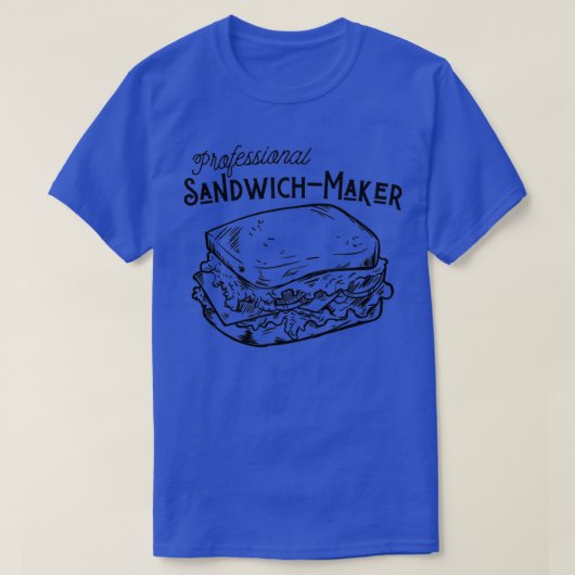 T-shirt Sandwich professionnel (Design devant)