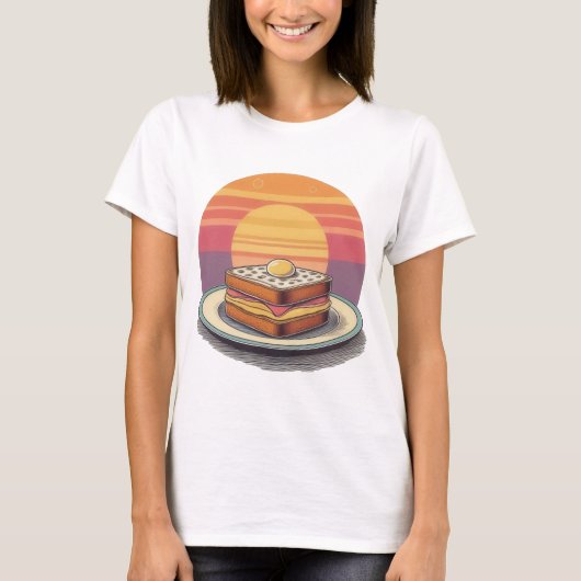 T-shirt Sandwich Sunrise Delft (Devant)