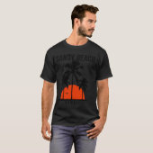 T-shirt Sandy Beach Hawaii Surf Surf Surf (Devant entier)