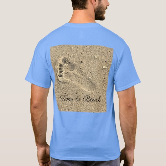 T-shirt Sandy Footprint (Dos)