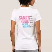 T-shirt Sandy Hook n'oublie jamais (Dos)