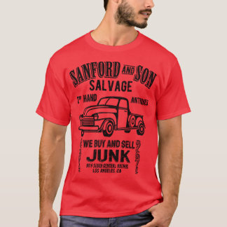 T-shirt Sanford et Son Salvage noir