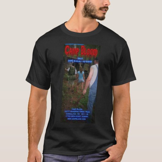 T-shirt Sang 2007 de camp (Devant)