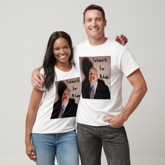 T-shirt Sang de McCain (Unisexe)