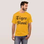 T-shirt Sang de tigre (Devant entier)