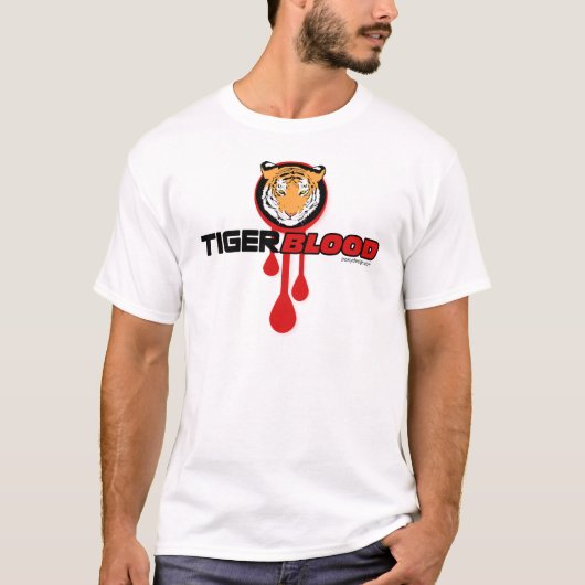 T-shirt Sang de tigre (Devant)