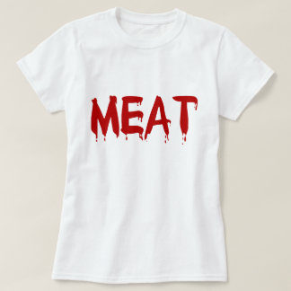 T-shirt Sang de viande de vache à chèvre de boeuf de