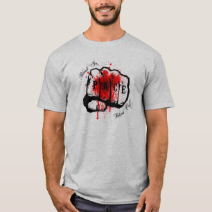 T-shirt Sang dedans, de sang chemise