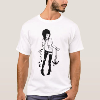 T-shirt Sang et Ancres de roche