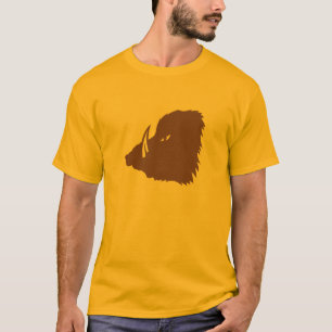 T-shirt sanglier profil logo