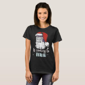 T-shirt Sani-cloth Is Coming To Town Funny Nurse Nursing C (Devant entier)