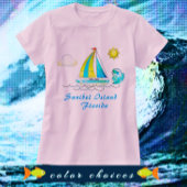 T-shirt Sanibel Island FL Sailboat et Sun