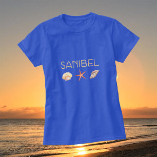 T-shirt Sanibel Island Florida coquillages