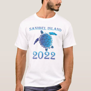 T-shirt Sanibel Island Florida Spring Break 2022 Sea Turtl