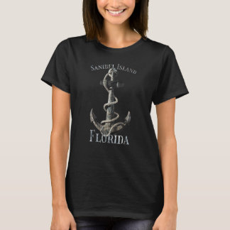 T-shirt Sanibel Island Floride Vacances Ancre nautique Sa