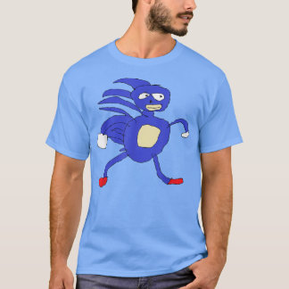 T-shirt Sanic Hegehog   Gotta Go Fast Sanik Paint Meme 