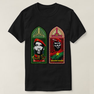 T-shirt Sankara, Ibrahim Traore Vitrail Panafricain