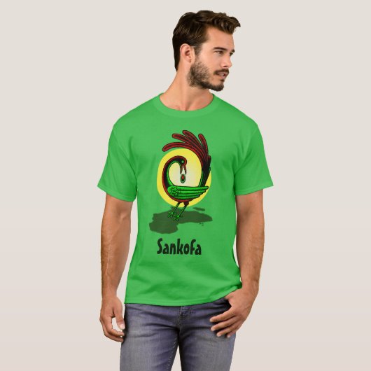 T-shirt Sankofa (Devant entier)