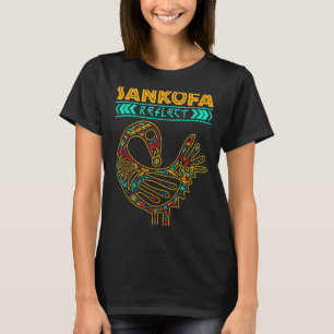T-shirt Sankofa Histoire Noire Afro Africaine Fierté Homme