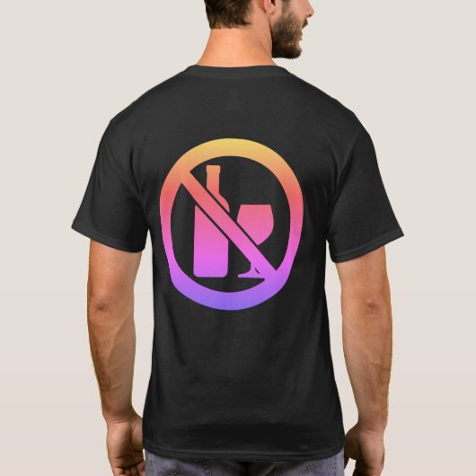 T-Shirt Sans Alcool (Dos)