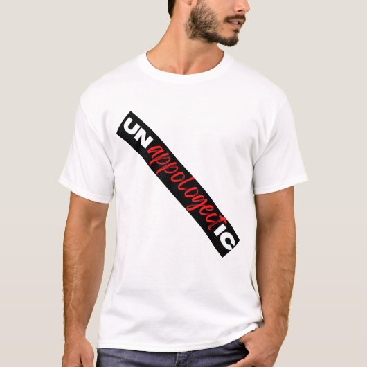 T-shirt Sans apologétique (Devant)