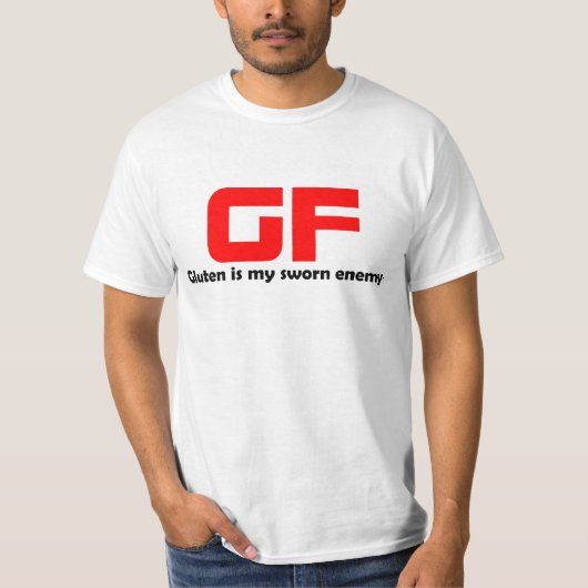 T-shirt sans gluten (Devant)